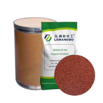 Organic agricultural fertilizer EDDHA Fe 6%